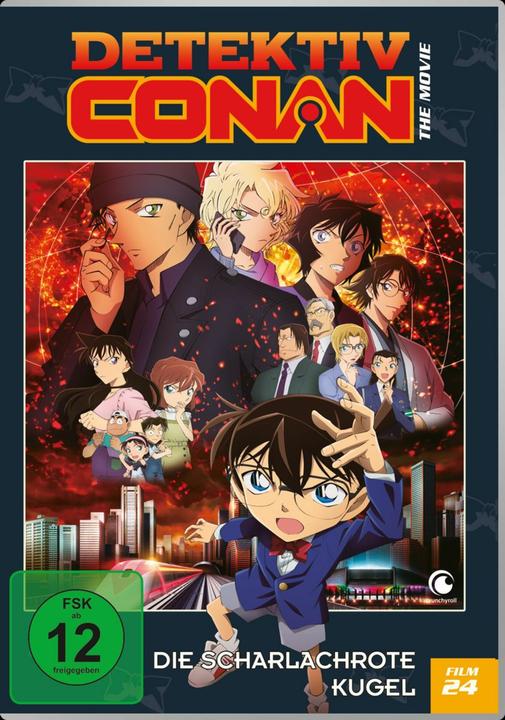 Produktbild Detektiv Conan - 24. Film: Die scharlachrote Kugel - DVD (DVD, 2024)