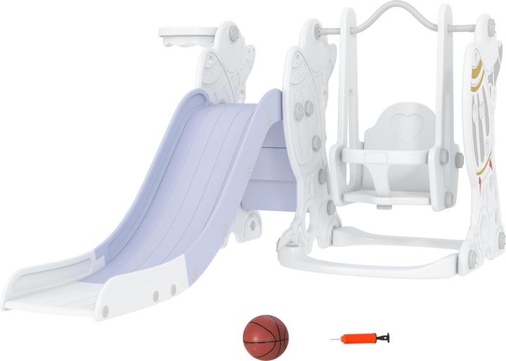 Produktbild Aiyaplay Kinderschaukel mit Rutsche und Ball