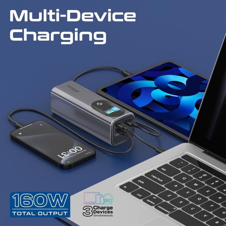Actual product image ProMate Titan-160 Powerbank 27600mAh (27600 mAh, 160 W, 99.36 Wh)