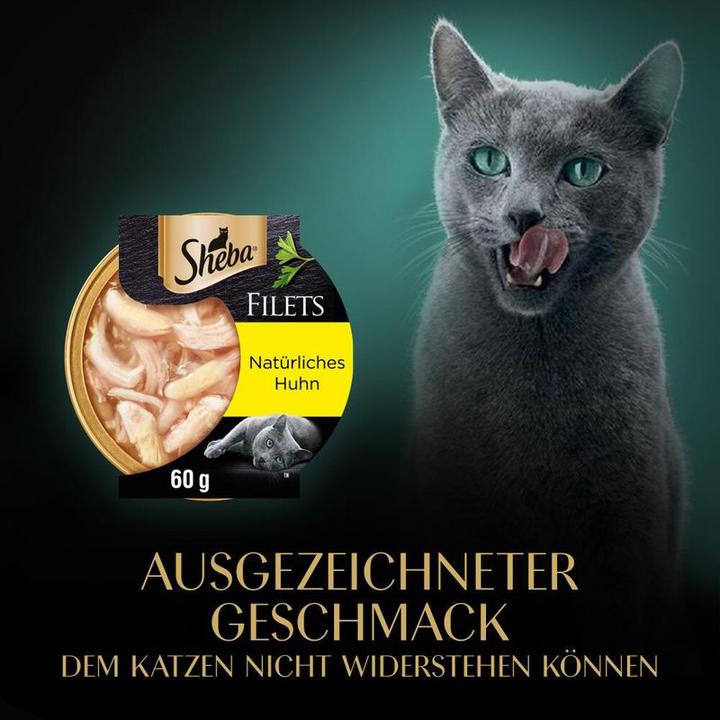 Produktbild Sheba Schale Filets Huhn (Adult, 32 Stk., 60 g)