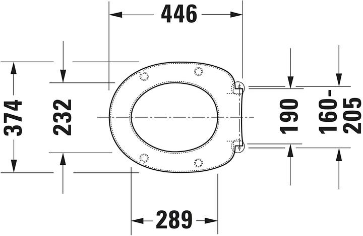 Produktbild Axor WC-Sitz ohne Absenkautomatik