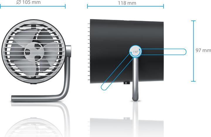 Image du produit CSL Mini ventilateur USB (45 dB)