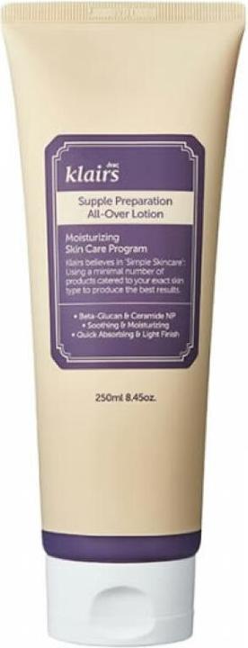 Klairs Supple Preparation All-Over Lotion (Körpercreme, 250 ml)