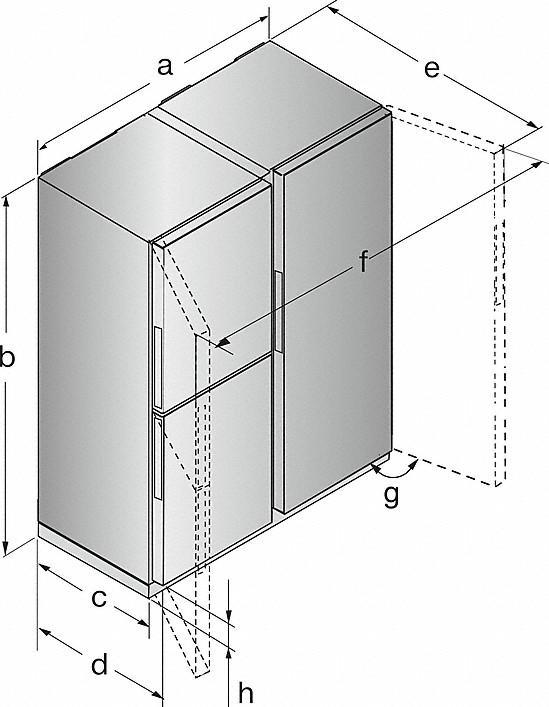 Actual product image Miele FNS 28463 E BB (Stand-alone, 277 l)