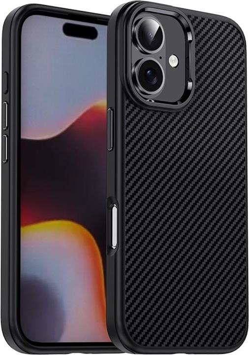 Produktbild iPaky Carbon Fiber Optik Case (Apple iPhone 16 Plus)