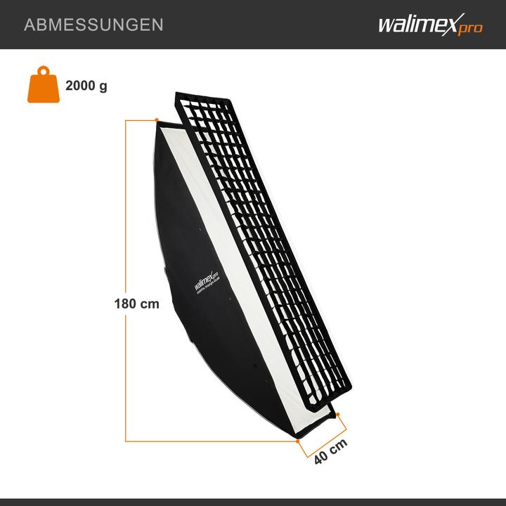Produktbild Walimex pro Essential Striplight 40x180 (Softbox)