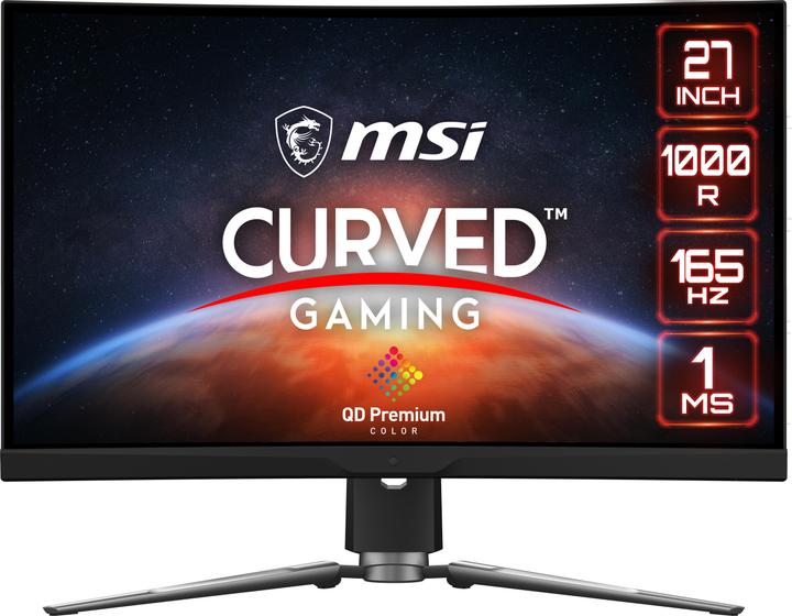 Actual product image MSI MPG Artymis 273CQR-QD (27") pixels Wide Quad HD Black (2560 x 1440 pixels, 27")