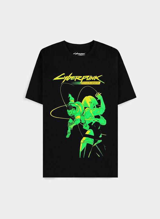 Immagine prodotto Difuzed Cyberpunk: Edgerunners - Maglietta grafica a maniche corte di David e Lucy - XL (XL)