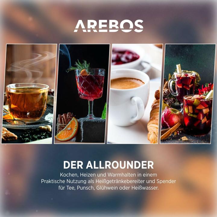 Actual product image Arebos Mulled wine stove