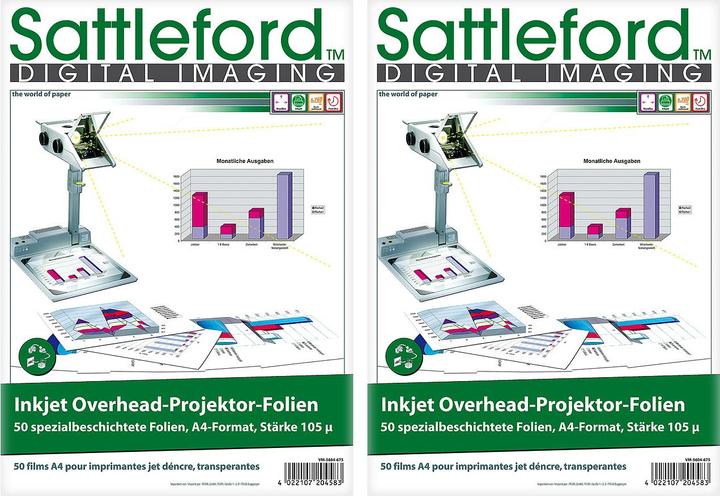 Image du produit Sattleford 100 films de surimpression jet d'encre