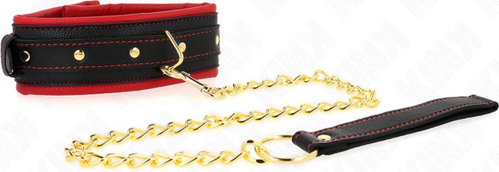 Actual product image Pipedream KINK - COLLAR WITH LEASH MADE OF SIMPLE FABRIC, ADJUSTABLE 33-48 CM X 5,7 CM