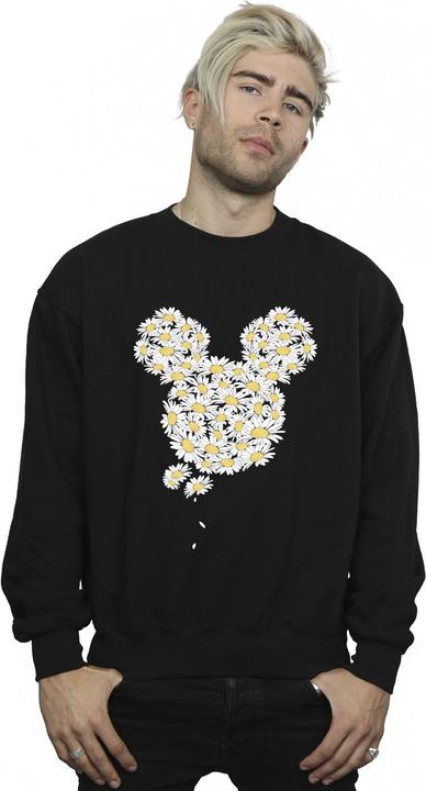 Actual product image Mickey Mouse Mens Chamomile Head Sweatshirt (S)