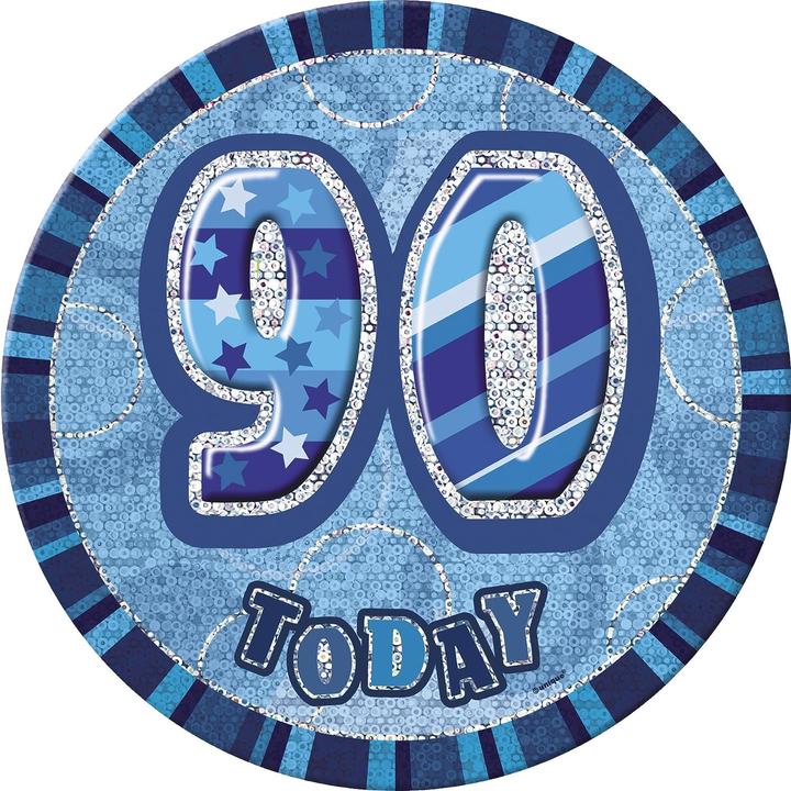 Image du produit Unique Party Badge Glitz 90th Party