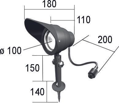 Produktbild Easy Connect Strahler (320 lm, GU10, IP67)