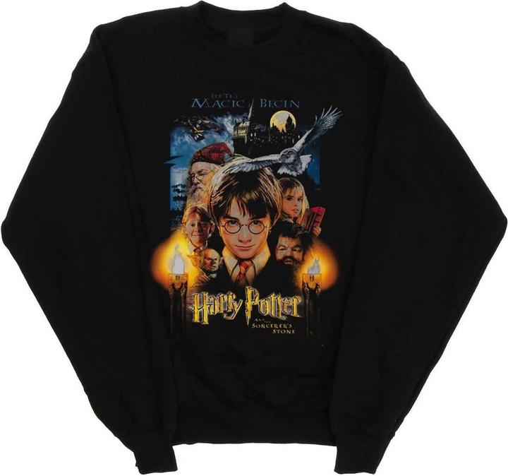 The Sorcerer's Stone Poster Sweatshirt Mädchen (140, 146)