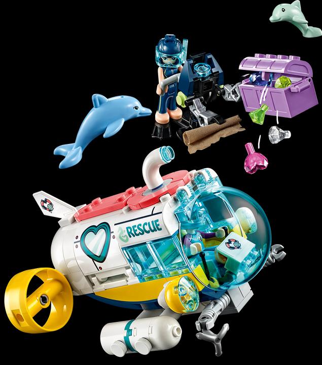 Produktbild LEGO Rettungs-U-Boot für Delfine (41378, LEGO Friends)