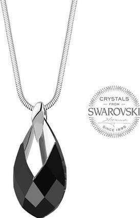 Levien Ladies Ì Pear Metcapack Crystal Necklace (L)