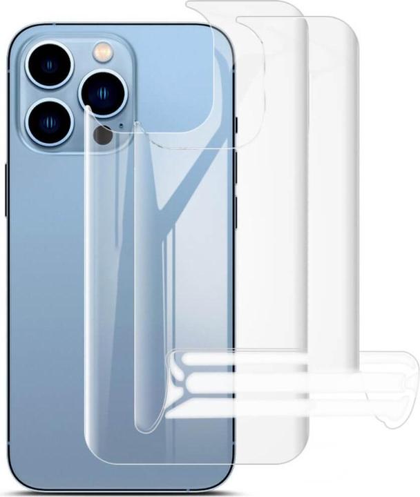 Actual product image Imak iPhone 13 Pro Max - 2 pcs. Hydrogel protective film BACK (2 Piece, Apple iPhone 13 Pro Max)
