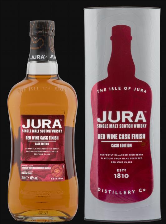 Actual product image Isle of Jura Red Wine Cask Finish (Single Malt, Scotch whisky, 1 x 70 cl)