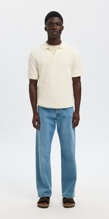 Actual product image Selected Homme Regular Fit Baumwoll Poloshirt (M)