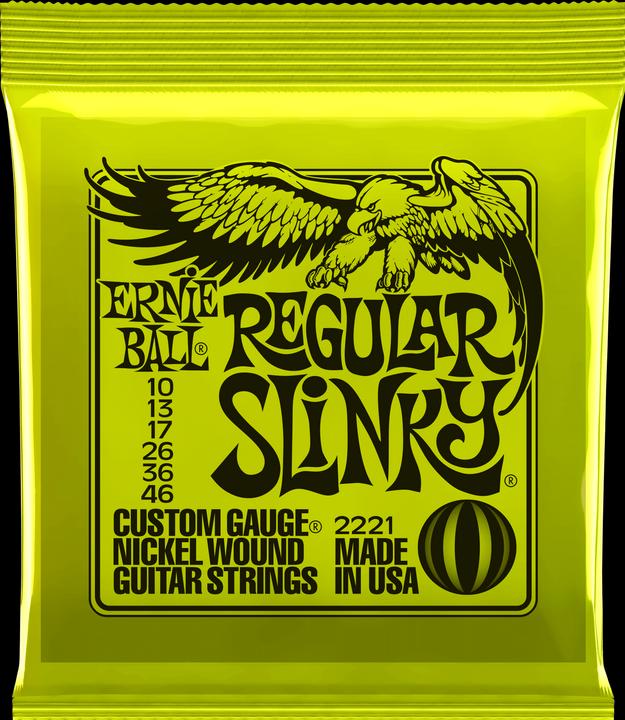 Ernie Ball Regular Slinky 10-46 (6 x, Electric guitar, 0.05")