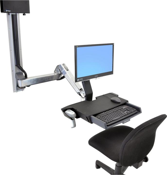 Actual product image Ergotron Sv Sit Stand Combo Arm Extende (Wall, 17")