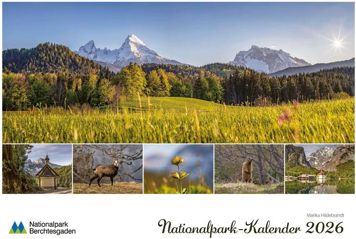 Produktbild Nationalpark Berchtesgaden Kalender 2026 (Harter Einband, Deutsch)
