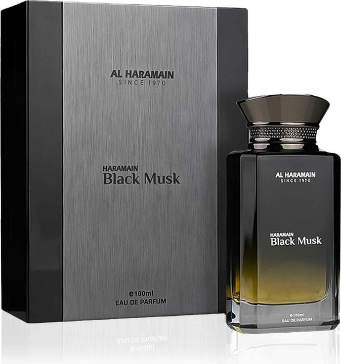 Actual product image Al Haramain Black Musc Man Edp 100 ml Vapo (Eau de parfum, 100 ml)