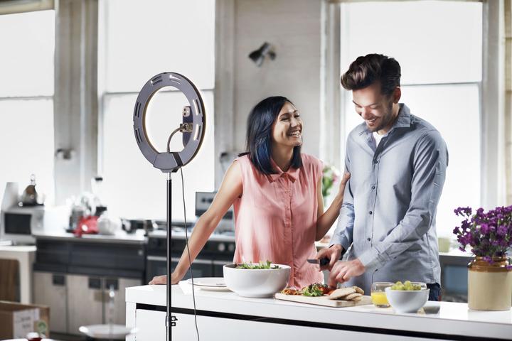 Produktbild Cellularline Selfie Ring Pro - Universale