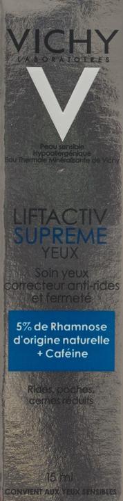 Image du produit Vichy Liftactiv Supreme Soin contour des yeux (Sérum, 15 ml, Jour + nuit)
