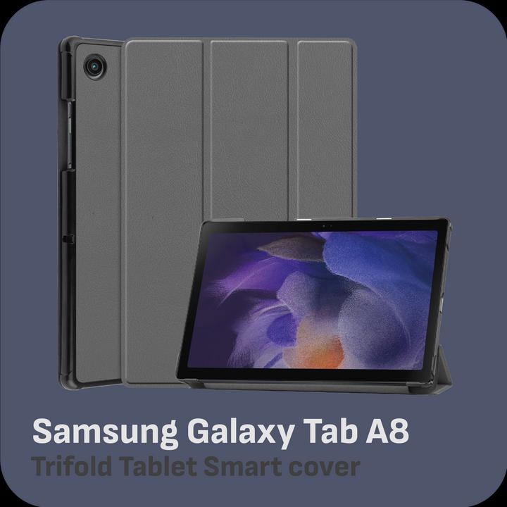 Actual product image Cazy Premium Smart Cover Compatible with Samsung Galaxy Tab A8 - Protective Case Cover - Automatic (Galaxy Tab A8)