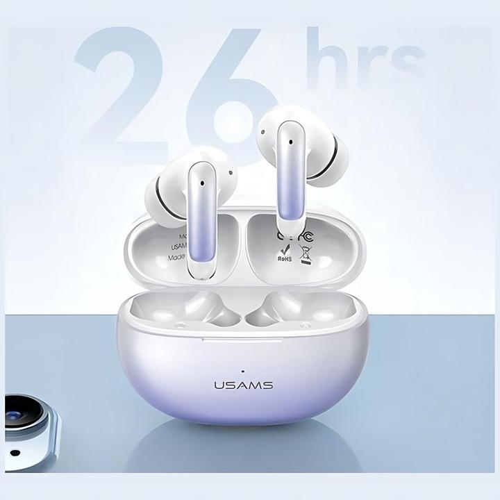 Actual product image Usams US-XD19 Dual-mic ENC TWS Earbuds --X-don Series BT5.3 (6 h, Wireless)