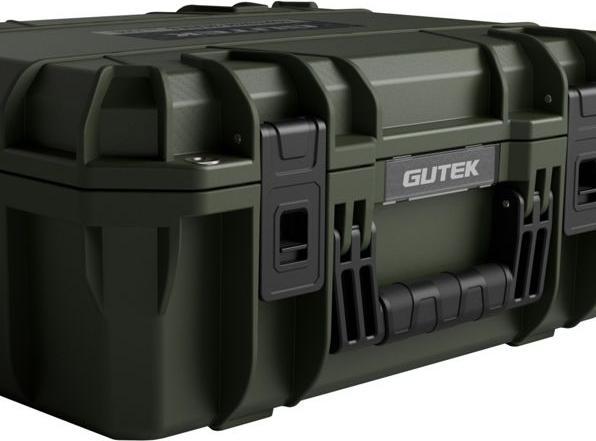 Actual product image Gutek Tortoise T-230 olivgrün (Photo case, 33 l)