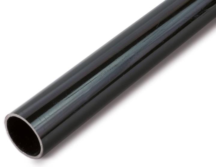 Produktbild Stålrør 20 mm sort lakeret metal, 1250 N, -45 til +250 °C, Classification 44561 - (3 meter)