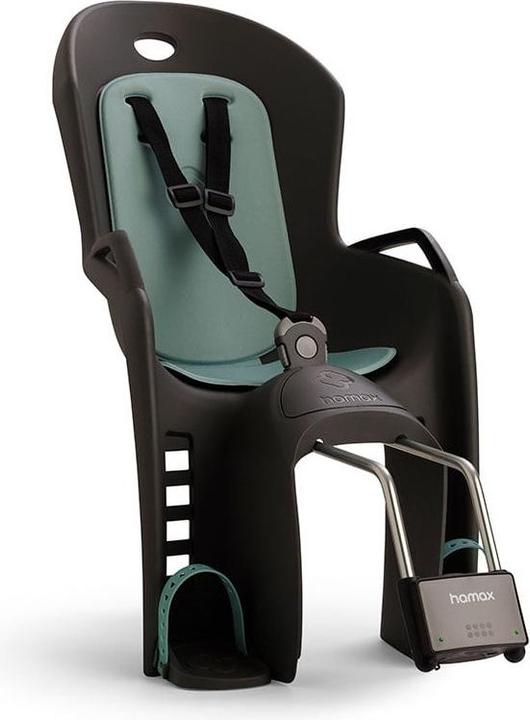 Produktbild hamax Amigra Kindersitz Sattelrohr dark grey/green (Velorahmen)