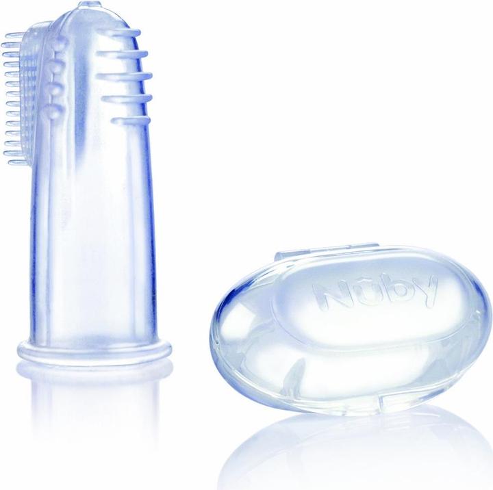 Immagine prodotto Nuby Spazzolino da denti a dito (Extra morbido, 1 x)