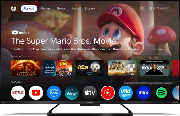 Produktbild Sharp 43GR8765 Smart TV 43 Pollici 4K (43", QLED, 4K)