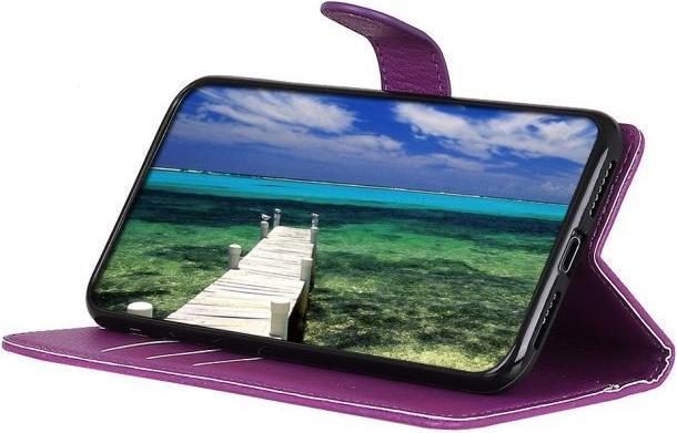 Actual product image MU Classic Litchi Leather Bookcover Series (Samsung Galaxy A14 5G, Samsung Galaxy A14)