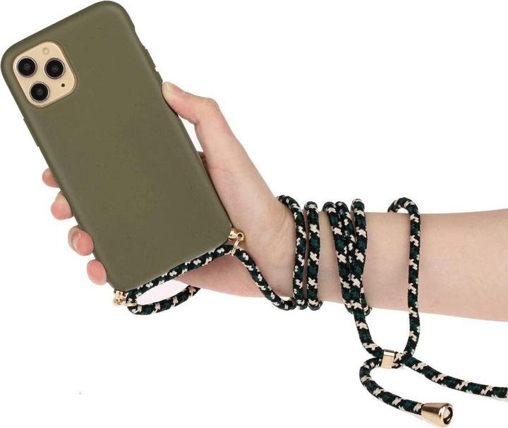 Immagine prodotto Cover-Discount iPhone 15 Pro Max - Custodia ecologica con catena verde (Apple iPhone 15 Pro Max)