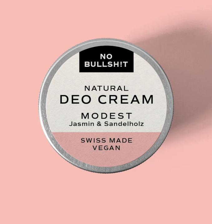 Produktbild NO BULLSH!T Deo Cream Modest (Crème, 15 ml)