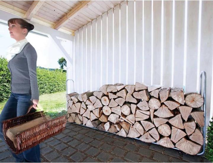 Image du produit wolfcraft wolfcraft 1 Stapelhilfe für Brennholz (234 x 31 x 104,5 cm)