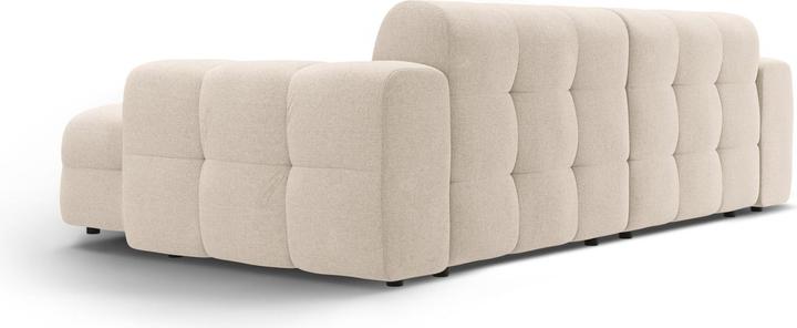 Actual product image Micadoni Velvet Right Corner Sofa, "Kendal", 4 Seats, 256x173x79Made in Europe (Corner sofa)