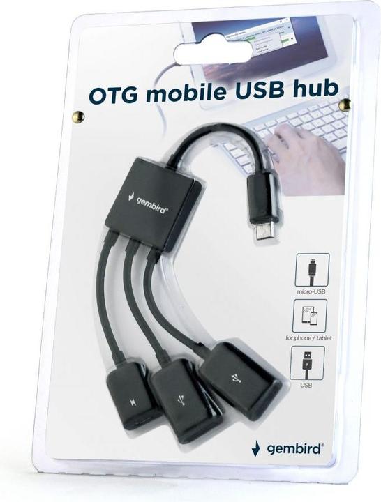Actual product image Gembird UHB-OTG-02 (0.13 m, USB 2.0)
