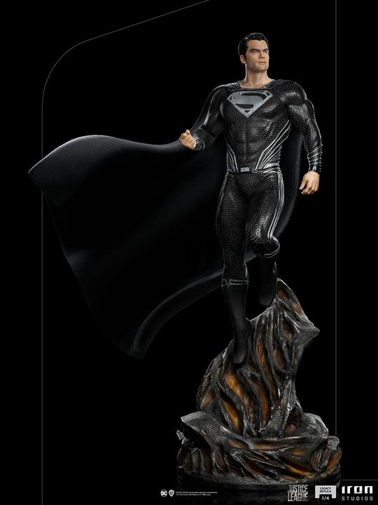 Image du produit Iron Studios JUSTICE LEAGUE -Superman Black Suit -Statuette Legacy Replica 1/4 69cm