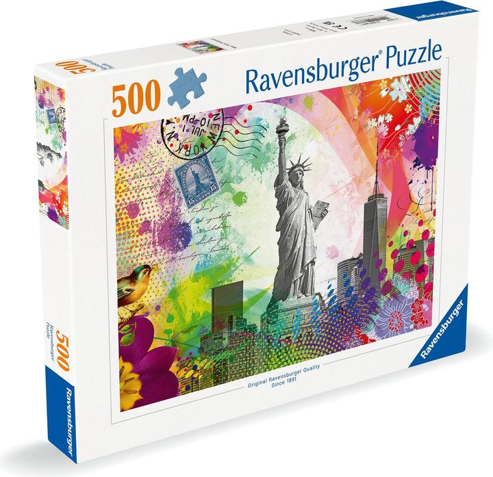 Produktbild Ravensburger Postkarte aus New York (500 Teile)