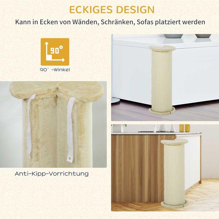 Produktbild Jamb Kratzbaum (85 cm, Cremeweiss)