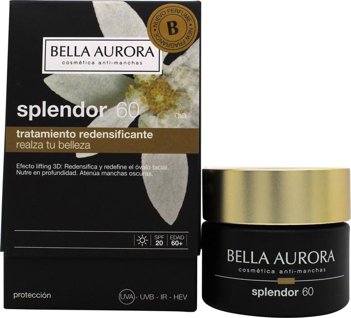 Image du produit Bella Aurora SPLENDOR 60 tratamiento redensificante día SPF20 50 ml (Crème solaire, SPF 20, 50 ml)
