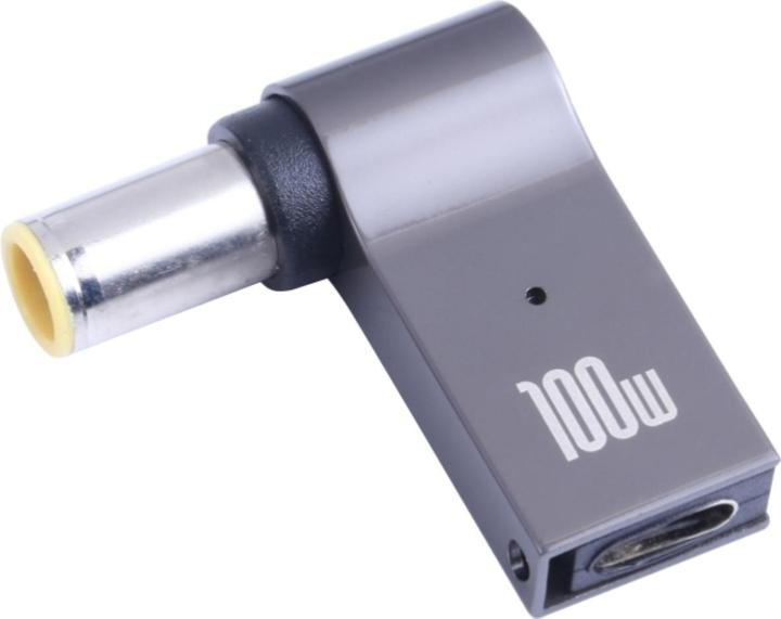Produktbild PowerGuard USB-C to Lenovo IBM Thinkpad Notebook Charger Adapter (7.9 x 5.4mm) (100 W)