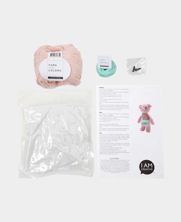 Actual product image I Am Creative Crochet Set Amigurumi
