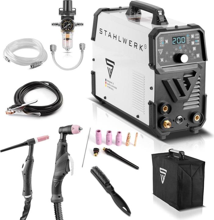 Produktbild Stahlwerk Kombi-Schweissgerät DC WIG 200 Puls Pro CUT 4-in-1